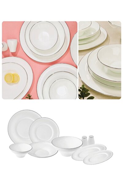 AROW ÇIRAĞAN HOME HERA 29 PARÇA GÜMÜŞ YEMEK TAKIMI