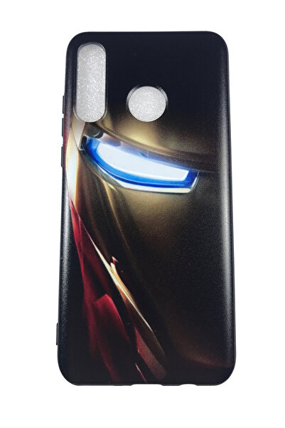 OEM Carcasă compatibilă cu Huawei P30 Lite, silicon cu relief, Iron Man
