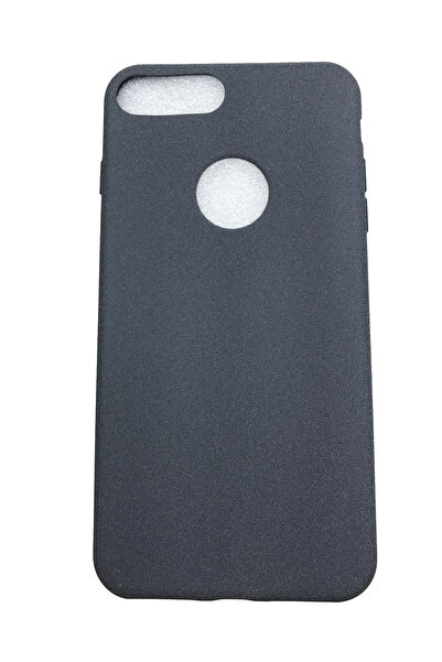 OEM Carcasă pentru iPhone 7 Plus, silicon, textură, nisip, gri