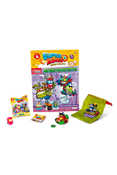 mattel Zásobník a hračky Superzings 4