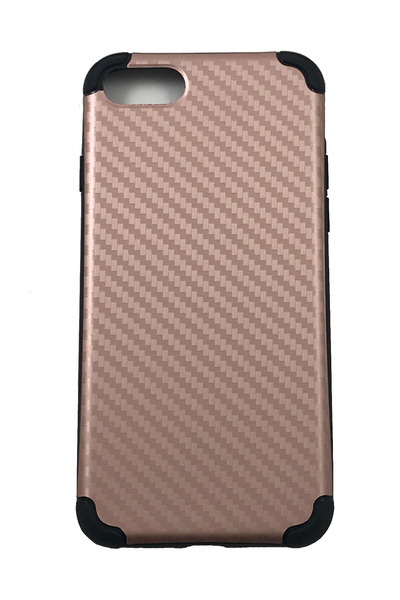 OEM Carcase compatibile cu iPhone 7, carcasă din policarbonat, Karbon, roz