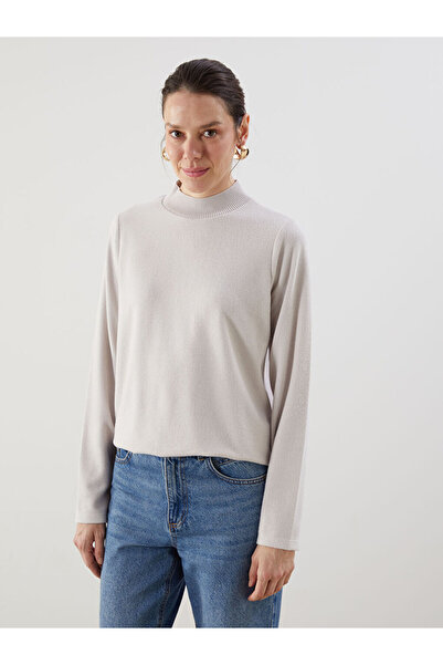 LC Waikiki RMZ GİYİM FARKIYA تي شيرت نسائي ذو ياقة روبا