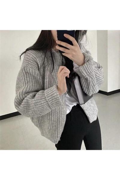 sovl Triko Selanik Örme Kadın Hırka