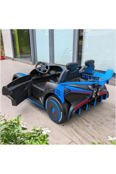 Generic Bugatti kids cars with opening doors suitable for ages 2 to 8 years with remote control and internal pedals