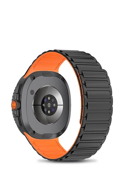 Nezih Case Samsung Galaxy Watch 8 40mm / Watch 8 44mm Compatible Silicone Cord Strap Strap