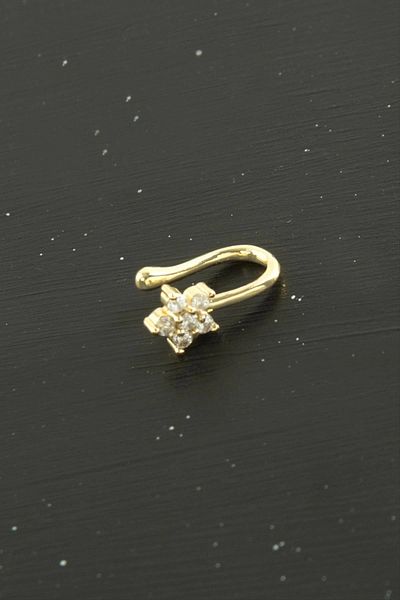 RBY Daisy Tragus Zircon Stone Piercing 1 Piece