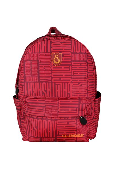 Galatasaray Lion Feather Calligraphy Backpack