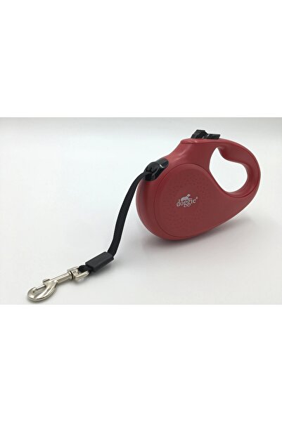 DOGGİ Doggie Master Series Automatic Roller Dog Walker 25 kg / 5 m Red