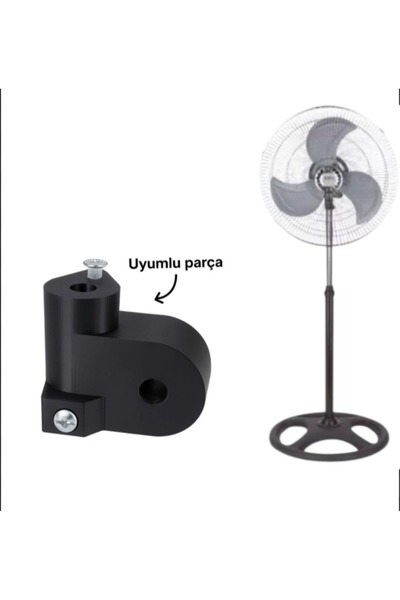 SÜPÜRGE ATÖLYESİ Zen Home Ussf-724 E Sanayi Tipi Vantilatör Güçlendirilmiş Bo...