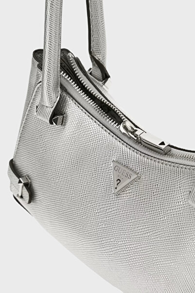 Guess Geantă cu mâner dublu fix cu logo Rosalba HWMY9657170 GEANTĂ HWMY96 57170 SIL