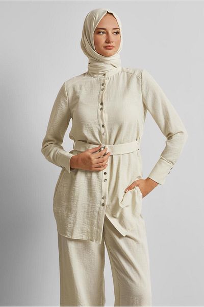 Alvina Belt and Pants Suit 45705