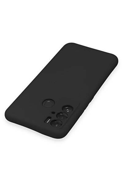 CepteToptan Myt09 Tecno Pova Neo Case Nano Inside Velvet Silicone - Black