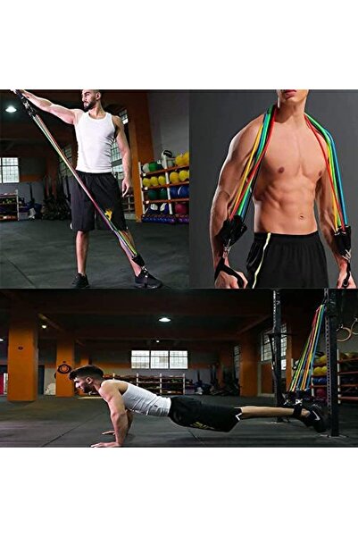 AGD Resistance Bands 11-Piece Set for Home Workout