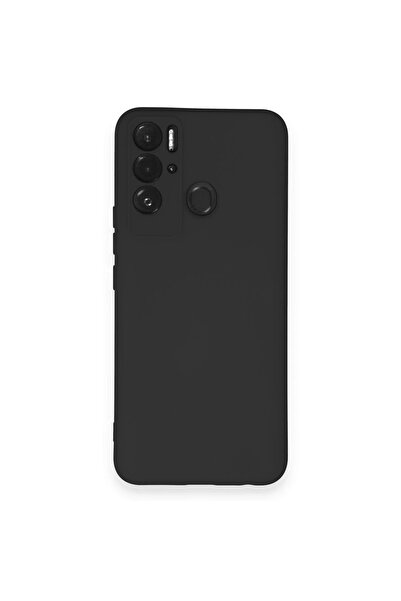 CepteToptan Myt09 Tecno Pova Neo Case Nano Inside Velvet Silicone - Black