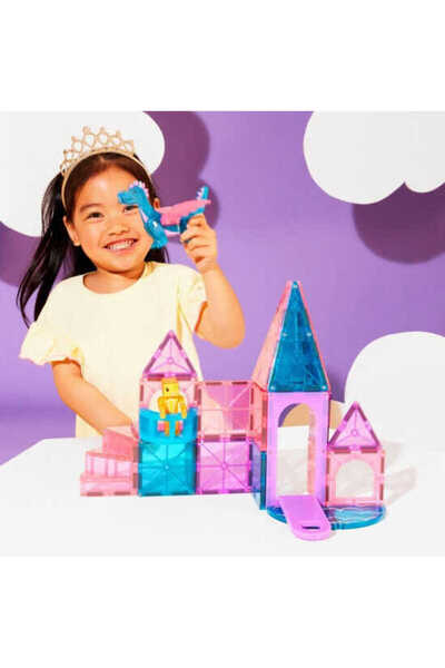 Magna Tiles Magna-Tiles Magna-Tiles Castle - Princess Castle 25 Pieces 242025Ca