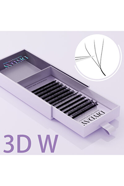 Choice18 8-12 مزيج 0.07 مم C 3D W LASH EXTENSION DIYDAY W Shaped Eyelash Extensions Premade 3d 4d 5d 6d 7d 8d Min