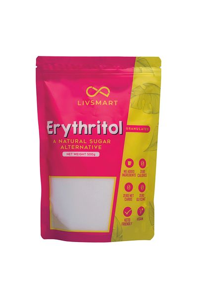 LIVSMART Erythritol Sugarfree Sweetener (500g)