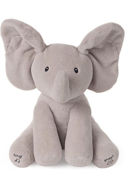 Gund Official Ba Flappy the Elephant, Interactive and Musical Cuddly Plush 12-Inch Stuffed Snuggly P