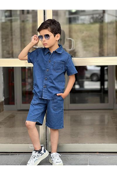 DUDOR KİDS BOY'S JEANS SET