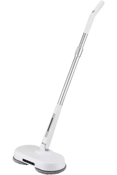 Tradeo Electric Spin Mop with Floor Scrubber, Cordless Rechargeable Power Mop, Automatic Cleaning Bucket.
