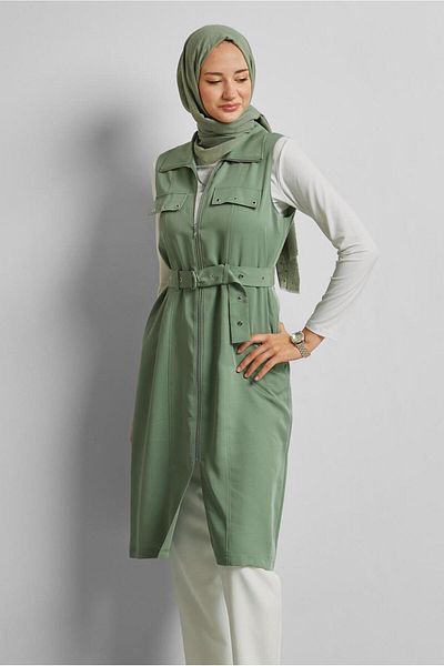 Alvina Belt Vest 45645
