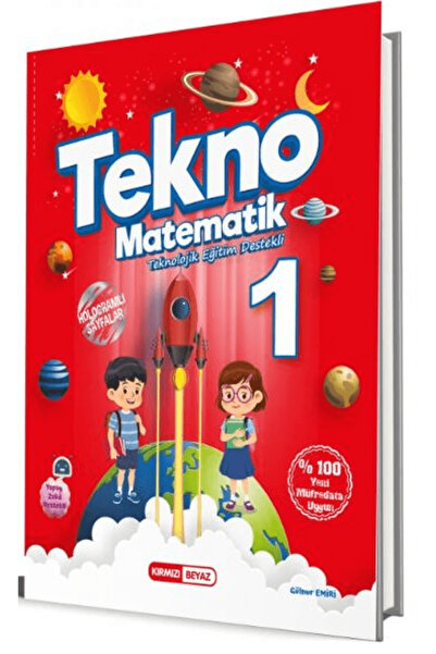 Kırmızı Beyaz Yayınları 1. Sınıf Tekno Matematik / Kolektif / Kırmızı Beyaz Y...
