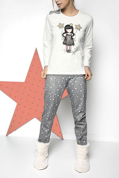 Santoro Pijama Gorjuss fete BBC pantalon lung My own universe XS