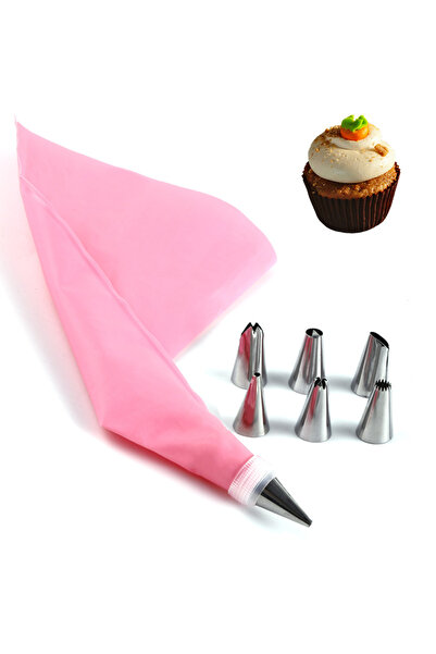 Choice7 8 قطع من أدوات تزيين الكيك وفوهة الأنابيب ومعدات الحلويات وإكسسوارات ...