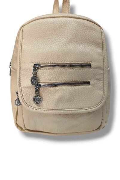 Cakgo 360-25 حقيبة ظهر نسائية من الجلد المغسول