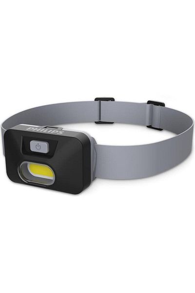 Philips Lanterna frontala LED SFL1000H/10, LED Spot + COB, 130 lm, 3 moduri de lumina, 23m, IPX4, ba