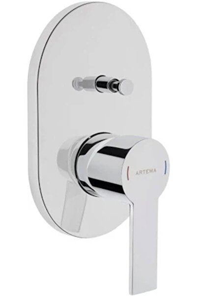 VitrA A42536 Ankastre Banyo Bataryası (Sıva Üstü Grubu) Krom