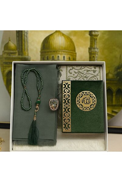 Gün Çeyizlik, Hediyelik, Gelin Bohça Seti, Yasin, Tesbih, Zikir Matik, Namazlık Seti, Seccade