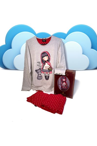 Santoro Gorjuss children's pajamas Little Red riding hood 16 years