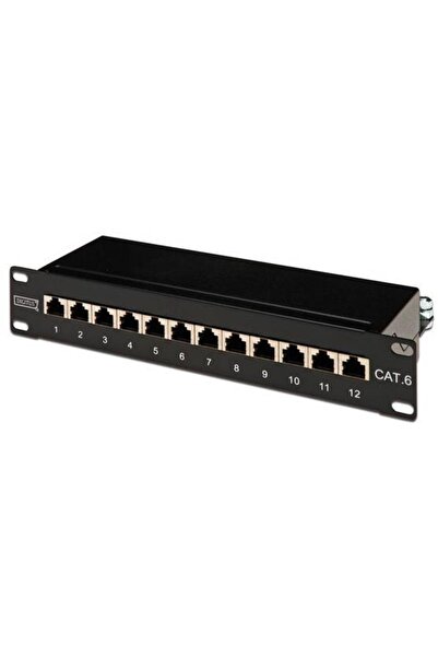Digitus Patch Panel DN-91612S, 12 Ports, CAT.6