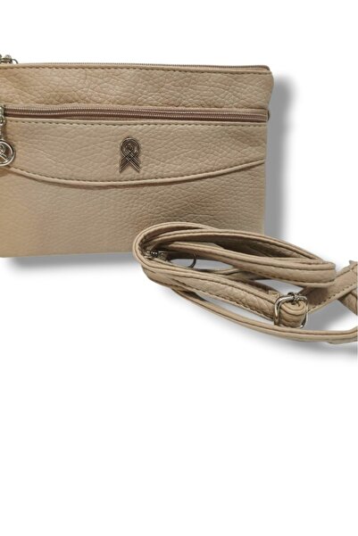 Cakgo 330-25 Πλυμένο δέρμα, μικρή γυναικεία τσάντα χιαστί 4 θέσεων