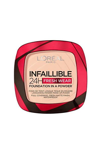 L'Oreal Paris Pudră Compactă L'Oréal Paris Infaillible 24H Fresh Wear 180 Rose Sand, 9 g