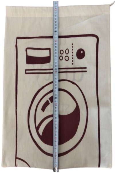 ilkadimbuklet 1 Piece Width 45 cm Height 50 cm Raw Cloth Dirty Laundry Bag as in the Picture