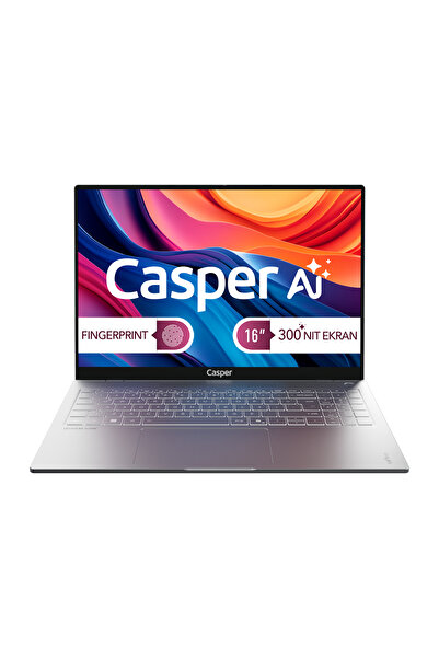 CASPER Nirvana S100 Intel Core Ultra 7-255H 16GB DDR5 500GB SSD Freedos 16" S100.255H-BV00X-G-F