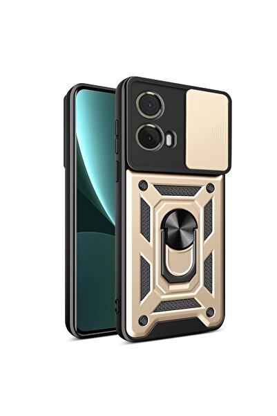SKYDDAR INNOVATION Husă pentru Motorola Moto G85, CamShield, inel magnetic, s...
