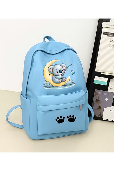 Touz Moda Koala Printed School, Dershane, Course Backpack