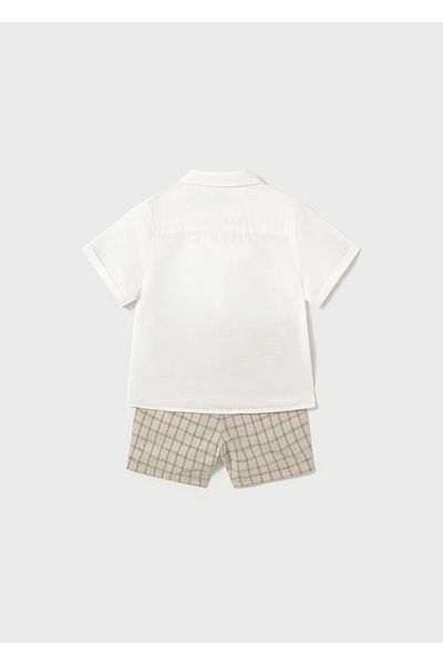 MAYORAL Boy's Shirt Shorts Set