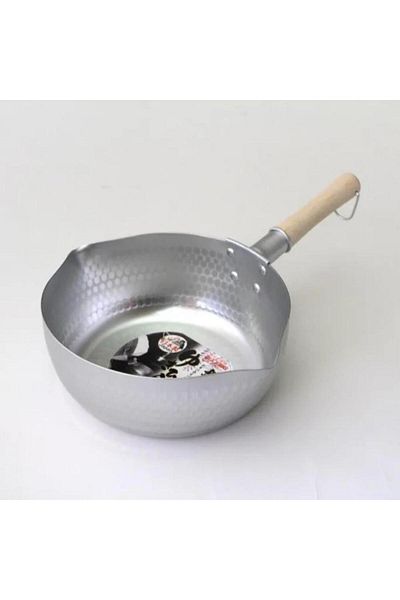 Tradeo Aluminium Saucepan with Spout & Handle for Boiling Milk, Tea, Water – Multipurpose Kitchen Cookware