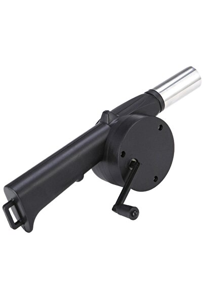 Aptel Suflanta manuala pentru gratar, plastic/metal, neagra