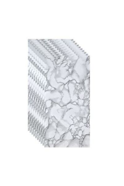 Sosar Set 10 bucati Marmura decorativa autoadeziva, waterproof, ajustabil, usor de montat, rezistent la ca