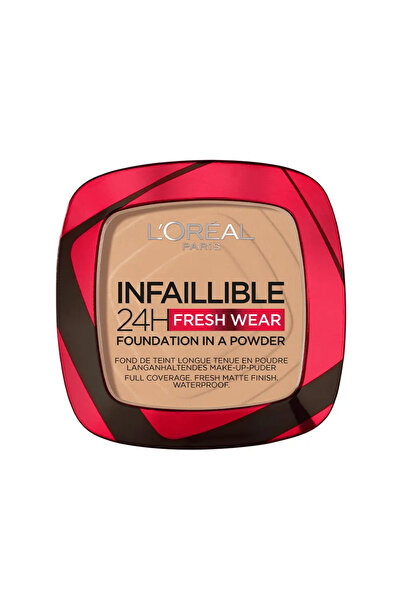 L'Oreal Paris Pudră Compacta L'Oréal Paris Infaillible 24H Fresh Wear Pudra 140 Bej Auriu, 9 g