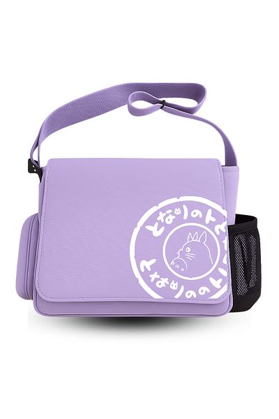 Touz Khaki Totoro Postman Bag Ellevanahakitotoro02