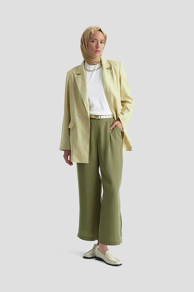 Armine Palazzo Pants 25Kd4002 Khaki