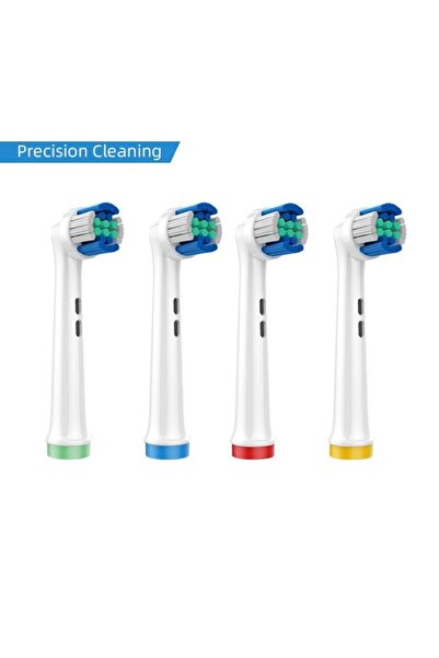 Choice8 EB20-X 4 رؤوس فرشاة أسنان كهربائية بشعيرات دوبونت لتبييض الأسنان/التنظيف اليومي/التنظيف الدقيق/الناعم