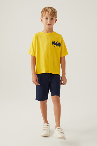 Batman Boy's Shorts Set 3-8 Years Yellow
