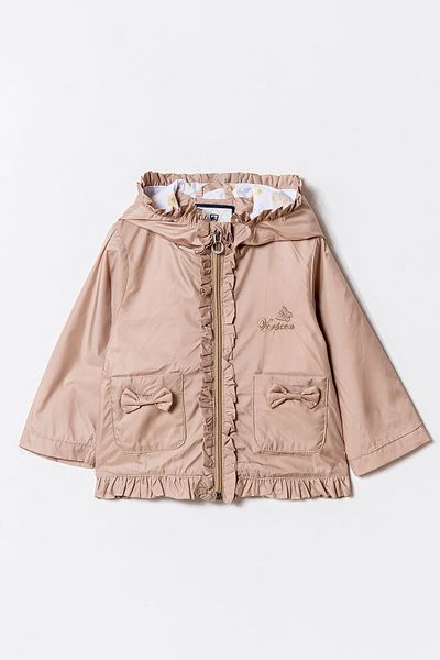 Verscon Girl's Hooded Embroidered Windbreaker & Raincoat 1 - 5 Years